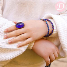 Load image into Gallery viewer, Haya Leather Bracelet Set
