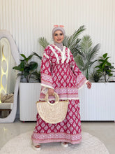 Load image into Gallery viewer, Fatma Summer Linen Dress
