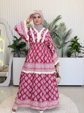 Load image into Gallery viewer, Fatma Summer Linen Dress
