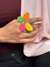 Load image into Gallery viewer, Colorful Butterfly Ring - Stainless Steel

