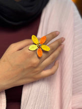 Load image into Gallery viewer, Colorful Tulip Ring - Stainless Steel
