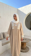 Load image into Gallery viewer, Golden Hour Linen Abaya
