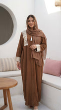 Load image into Gallery viewer, Golden Hour Linen Abaya
