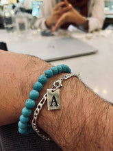 Load image into Gallery viewer, Customized letter Set - Agate Bracelets
