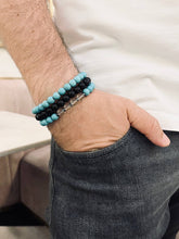 Load image into Gallery viewer, Abdullah Set - Agate Bracelets
