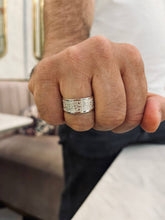 Load image into Gallery viewer, Yousef Elegant Ring - Silver And Gold Plated
