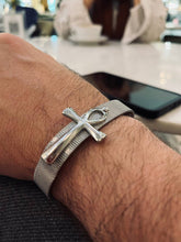 Load image into Gallery viewer, Key of Life Bracelet - Stainless Steel
