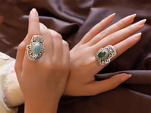 Load image into Gallery viewer, Zoya Ring - Silver Plated
