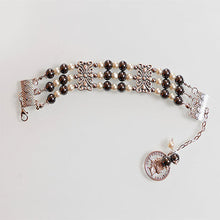 Load image into Gallery viewer, The royal Elegant Set - Pearl with Hematite Stone
