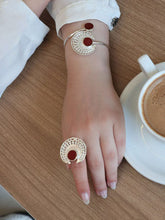 Load image into Gallery viewer, Fayrouz Set - Silver Plated
