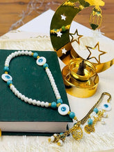 Load image into Gallery viewer, Noor Rosary - Turquoise &amp; Pearl Rosary Set

