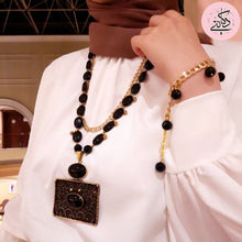 Load image into Gallery viewer, Laila Elegant Set - Black Agate
