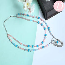 Load image into Gallery viewer, Blue Eye Necklace - Silver Plated
