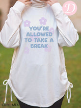 Load image into Gallery viewer, Take Break Woman T-shirt - Cotton
