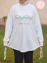 Load image into Gallery viewer, Waves Woman T-shirt - Cotton
