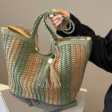 Load image into Gallery viewer, Rana Beach Bag - Wicker
