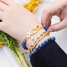 Load image into Gallery viewer, "Mohamed" Customized Delicate Set - Gold Plated
