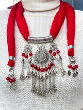 Load image into Gallery viewer, Sajaya Necklace Scarf - Cotton
