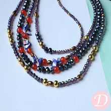 Load image into Gallery viewer, Hermosa Crystal Necklace - Agate and Crystal
