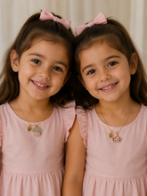 Load image into Gallery viewer, Twin Sisters Necklace - Stainless Steel
