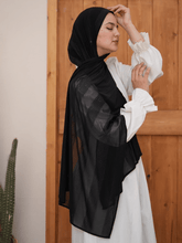 Load image into Gallery viewer, Lara Scarf - French Tulle And Satin
