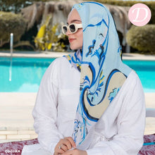 Load image into Gallery viewer, Dalia Scarf - Digital Chiffon
