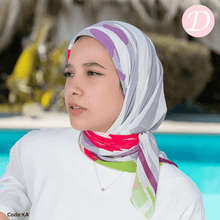 Load image into Gallery viewer, Yomna Scarf - Digital Chiffon
