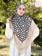 Load image into Gallery viewer, Hafsa Veil - Malaysian Digital Veil
