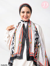 Load image into Gallery viewer, Taghred Scarf - Crepe Digital
