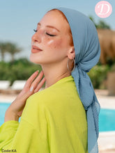 Load image into Gallery viewer, Lama  Plissea Scarf - Crepe Chiffon
