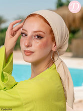 Load image into Gallery viewer, Lama  Plissea Scarf - Crepe Chiffon
