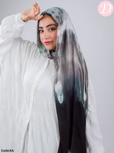 Load image into Gallery viewer, Rock Stone Scarf - Tie-Dye Cotton - Turquoise
