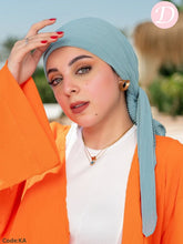 Load image into Gallery viewer, Lama  Plissea Scarf - Crepe Chiffon
