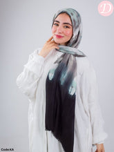 Load image into Gallery viewer, Rock Stone Scarf - Tie-Dye Cotton - Turquoise
