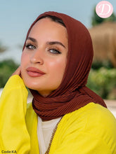 Load image into Gallery viewer, Lama  Plissea Scarf - Crepe Chiffon
