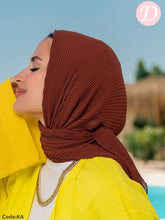Load image into Gallery viewer, Lama  Plissea Scarf - Crepe Chiffon
