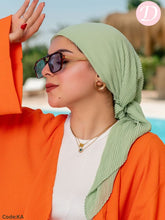 Load image into Gallery viewer, Lama  Plissea Scarf - Crepe Chiffon
