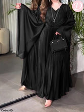 Load image into Gallery viewer, Mawada Elegant Dress -  Belsia Satin
