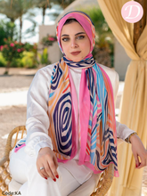 Load image into Gallery viewer, Afnan Scarf - Crepe Chiffon
