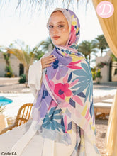 Load image into Gallery viewer, Farida Scarf - Crepe Chiffon
