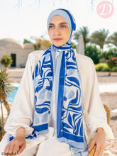 Load image into Gallery viewer, Lama Scarf - Crepe Chiffon

