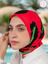 Load image into Gallery viewer, Asmaa Scarf - Cotton And Satin
