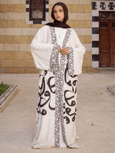Load image into Gallery viewer, Mariam Arabic Cardigan - Linen
