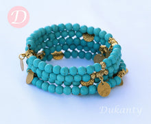 Load image into Gallery viewer, Turquoise Stones Elegant Set

