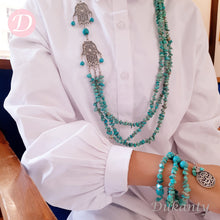 Load image into Gallery viewer, Nour Turquoise  Set
