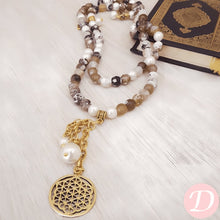 Load image into Gallery viewer, Taqwqh Agate Rosary - Copper
