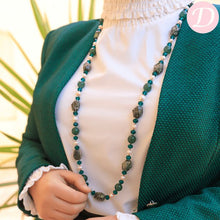 Load image into Gallery viewer, Ohood Agate Necklace - Green Agate
