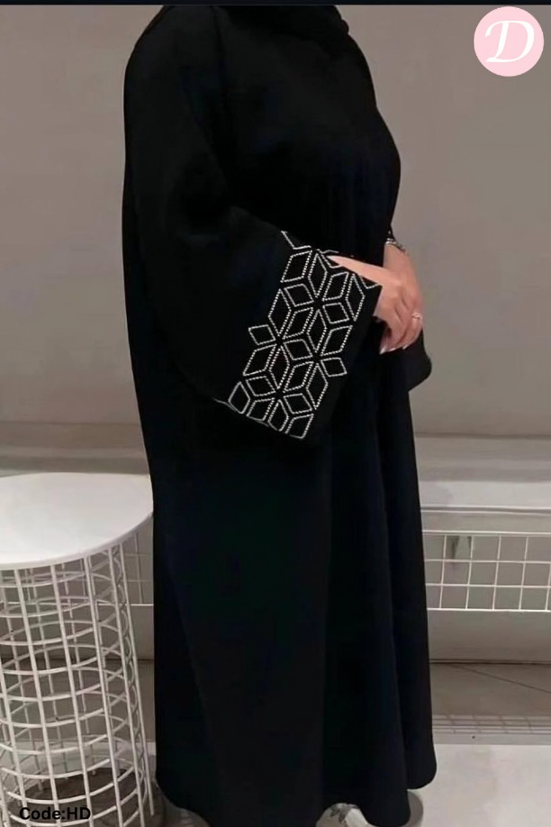 Abaya Qamar - Crepe