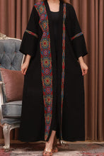 Load image into Gallery viewer, Dalida Cardigan with Khaleji Style - Crepe

