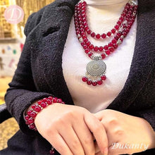 Load image into Gallery viewer, Lily Rose Set - Red Agate
